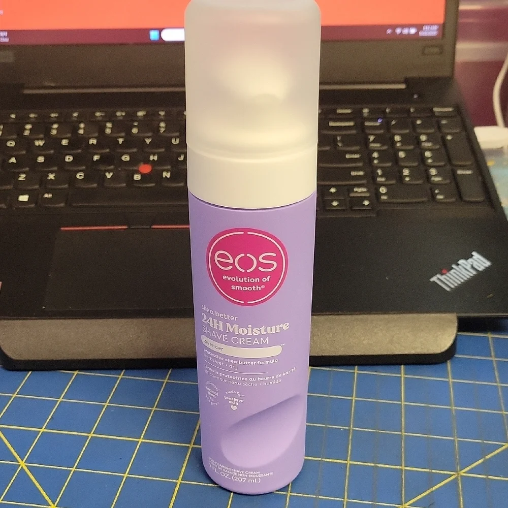 eos Purple 24h Moisturize Shave Cream 207ml New